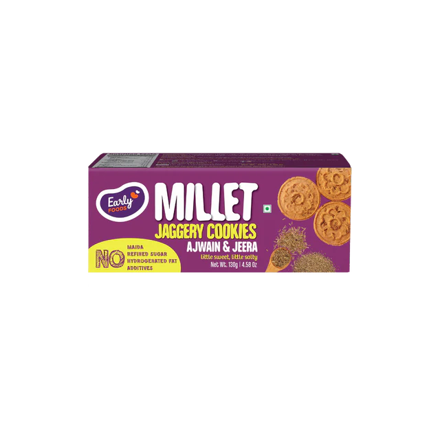 Ajwain & Jeera Jaggery Cookies 130g