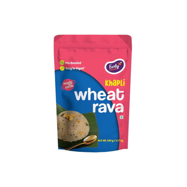 Khapli Wheat Rava, 190g
