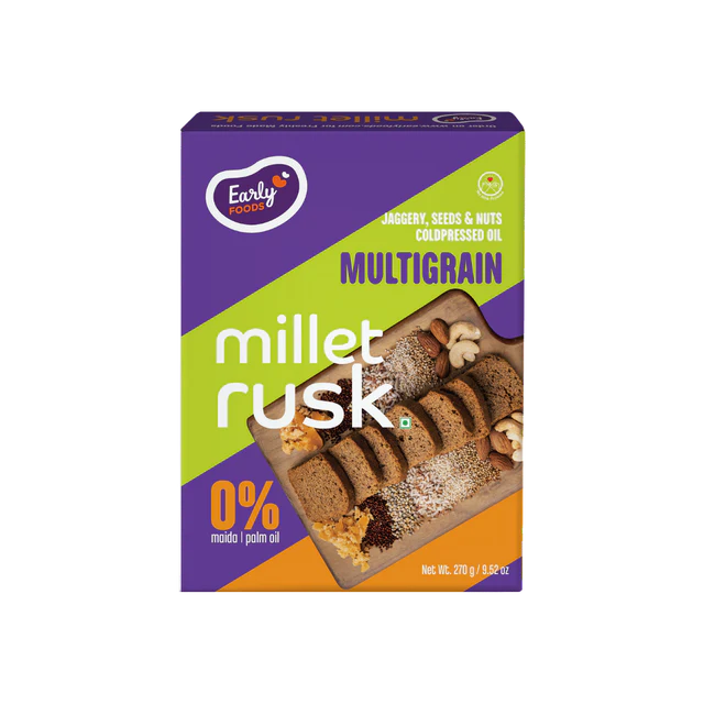 Multigrain Millet Rusk, 270g