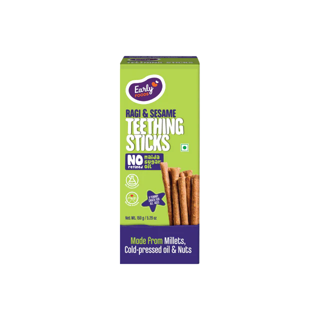 Ragi & Sesame Jaggery Teething Sticks 150g