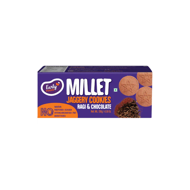 Ragi and Choco Jaggery Cookies 130g