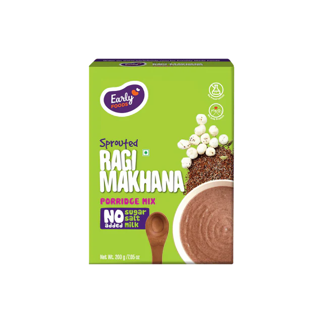 Sprouted Ragi & Makhana Porridge Mix, 200g
