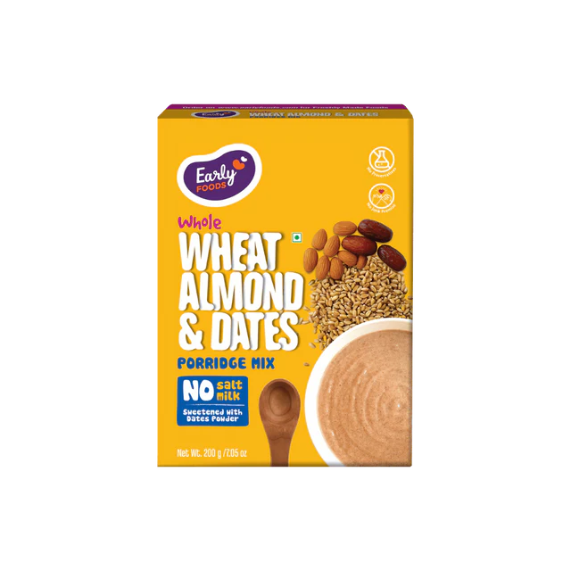 Whole Wheat, Almond & Date Porridge Mix, 200g